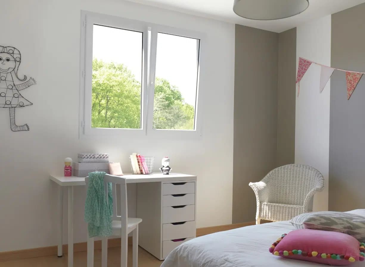 Fenêtre mixte finition PVC