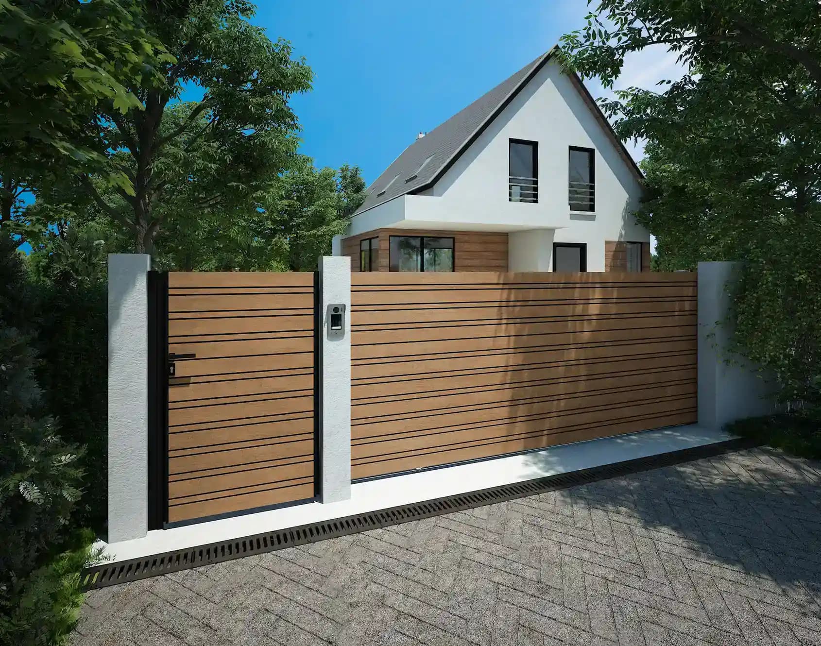 portails battants et coulissants