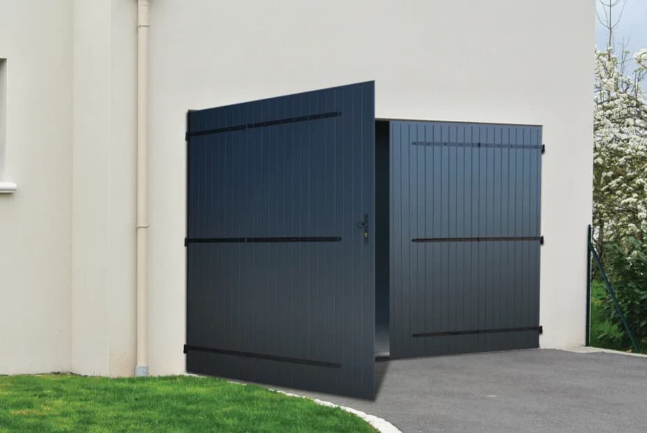 porte de garage battante