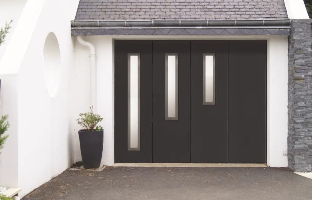portes de garage latérales