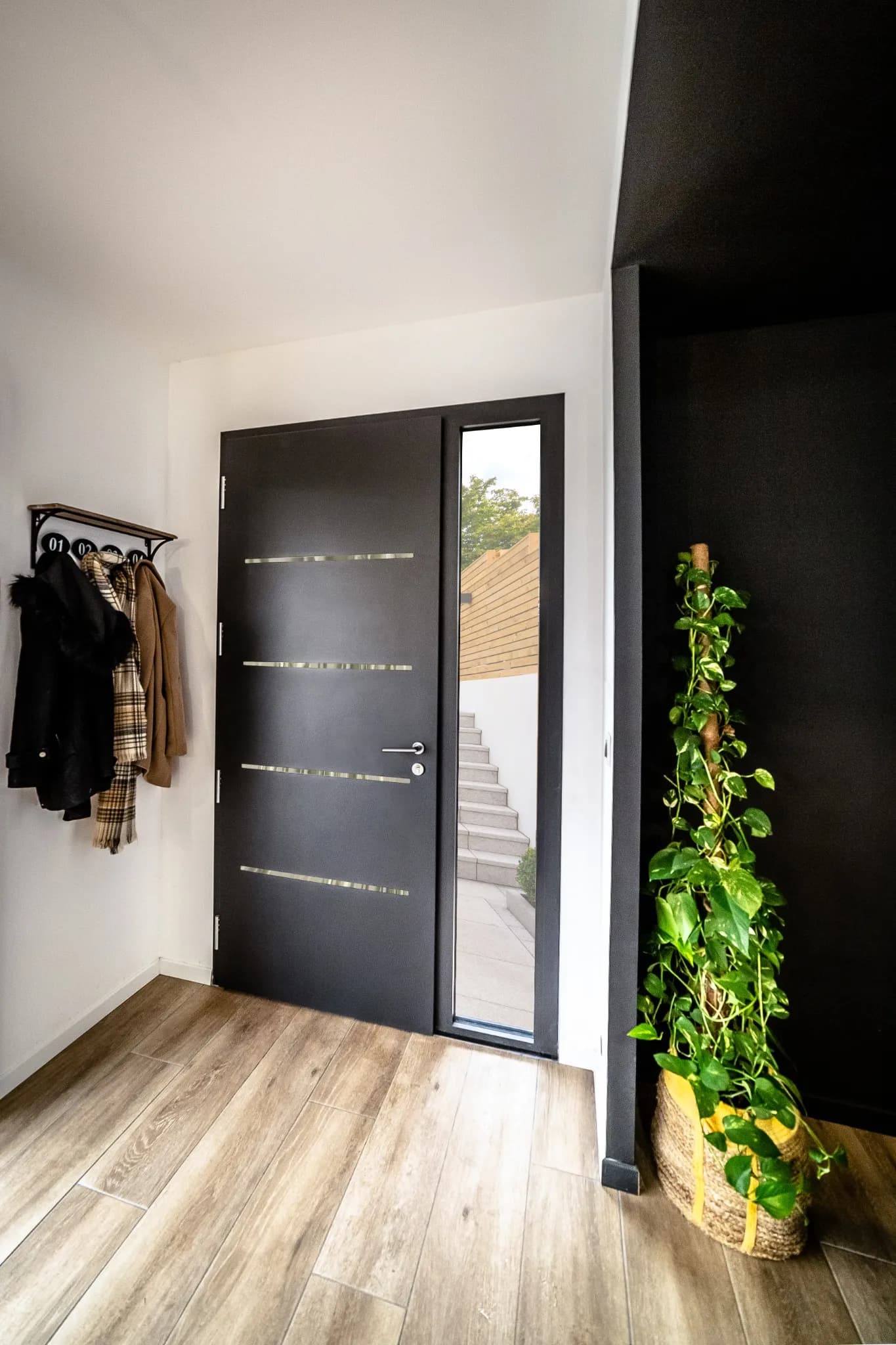 Porte d'entrée aluminium