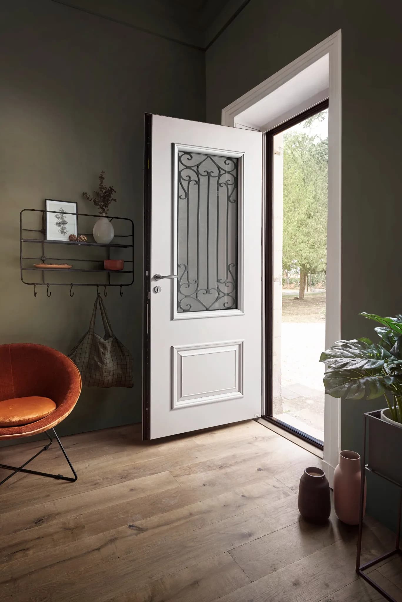 Porte d'entrée aluminium