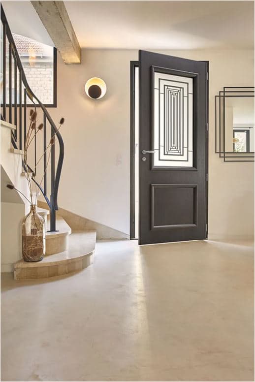 Porte d'entrée mixte